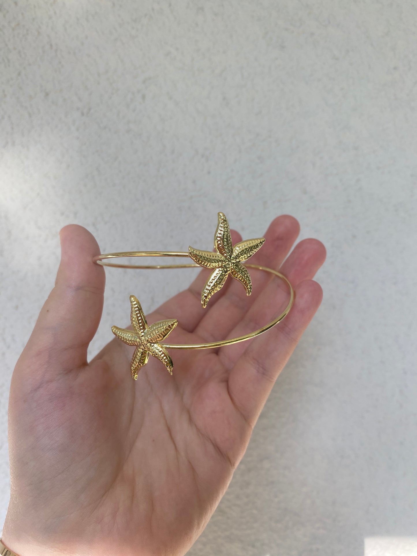Deniz Yıldızı Pazu Kelepçe Bileklik Armcuff