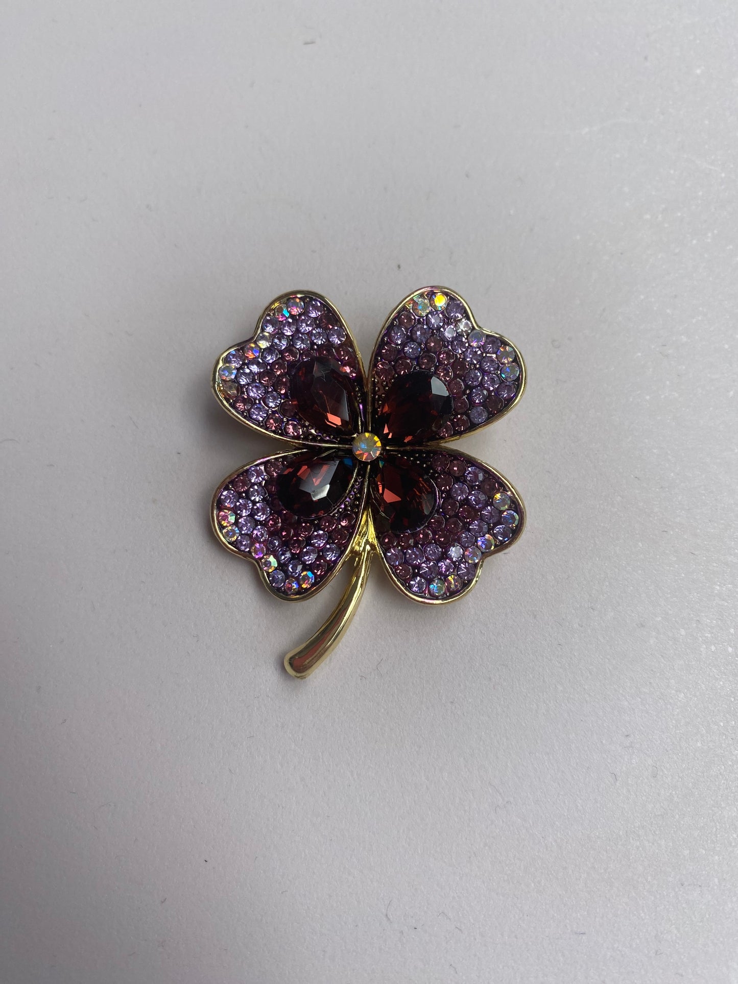 Dört Yaprak Yonca Broş