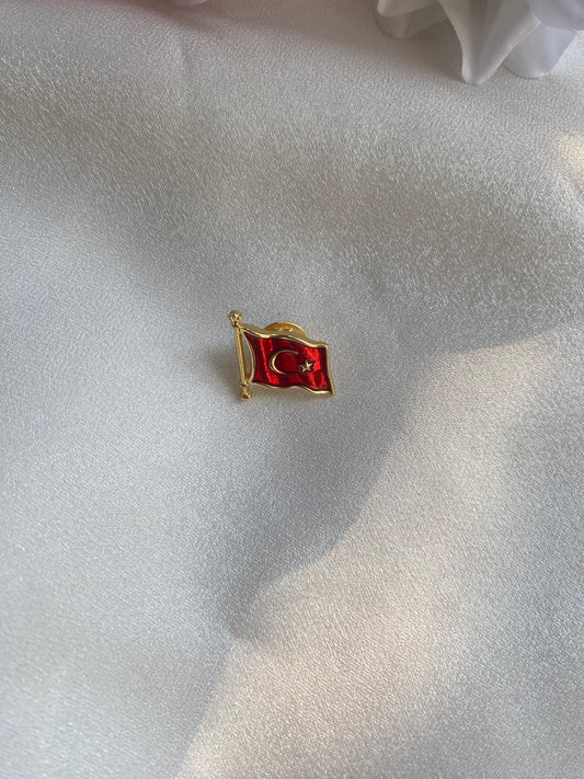 Türk Bayrağı Rozet