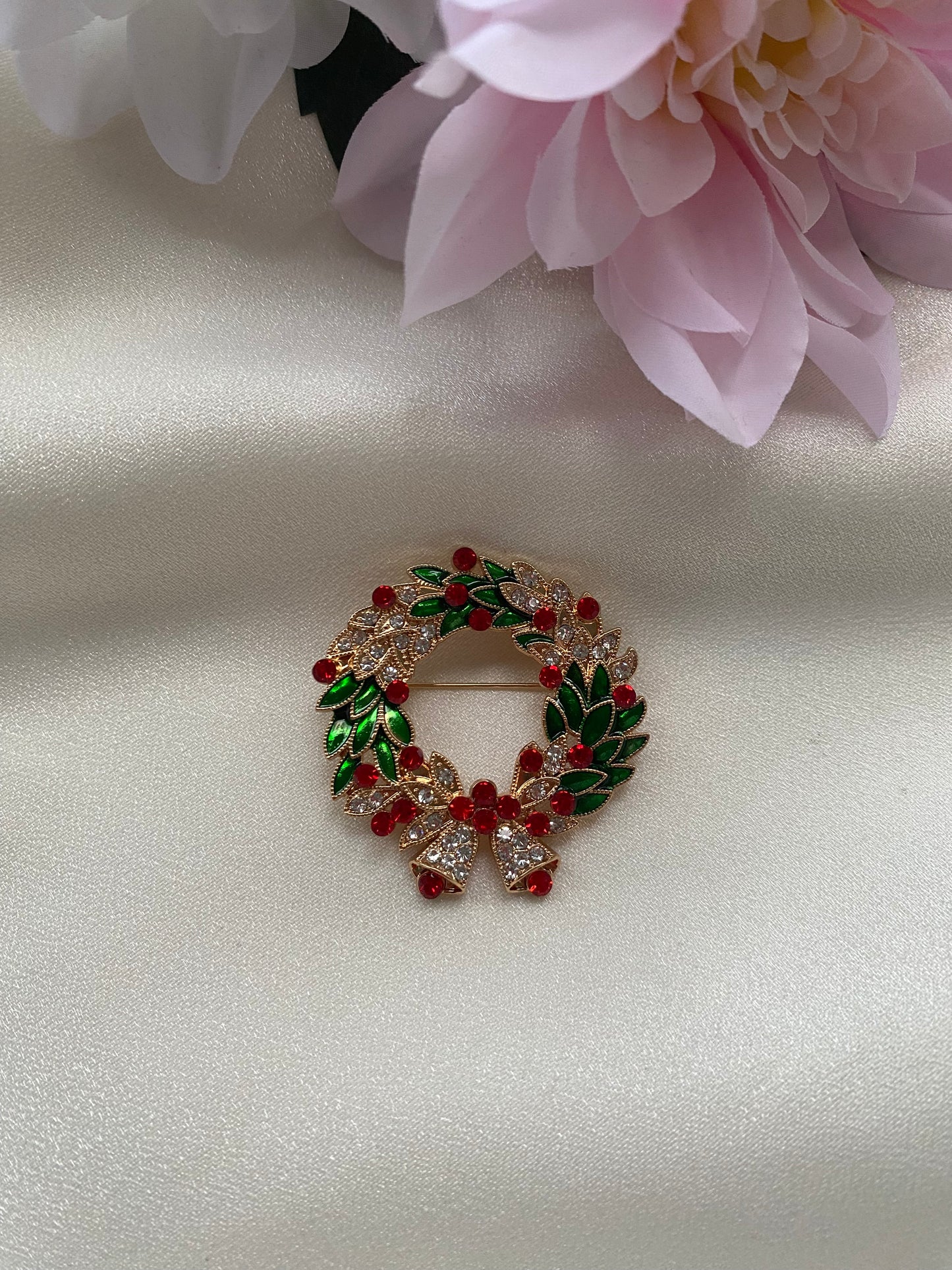 Yılbaşı Çelenk Broş