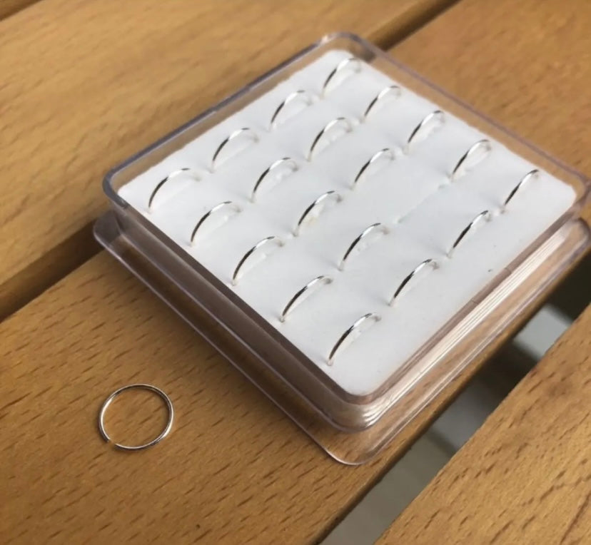 Gümüş Topsuz Halka Hızma